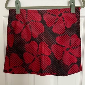 Red & Black Express Skirt